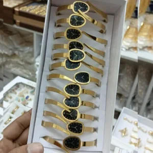 Simple Gold Plated  Bracelets for Women