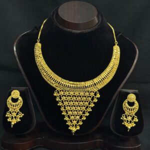 Trendy Forming necklace Set – 1.5 GM Gold Plated Design-A6400