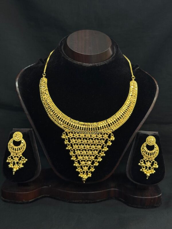 Trendy Forming necklace Set – 1.5 GM Gold Plated Design-A6400