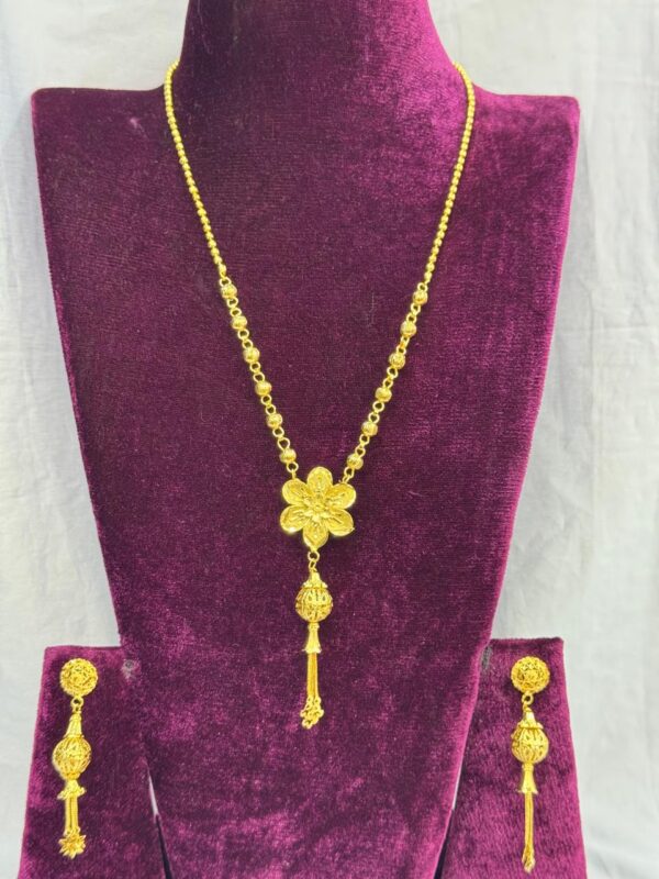 Elegant Gold Plated Necklace Set – 100% Color Guaranteed