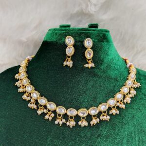 Simple Jaipuri Necklace Set