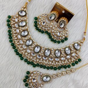 Traditional Kundan & Mirror Work Necklace Set