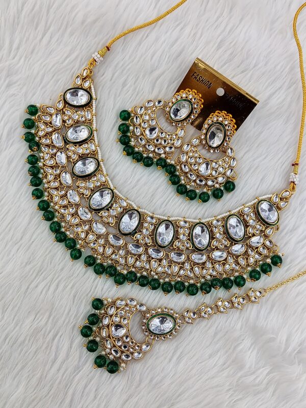 Traditional Kundan & Mirror Work Necklace Set
