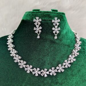 Classic Diamond Cut Necklace with Brilliant Shine-A130000