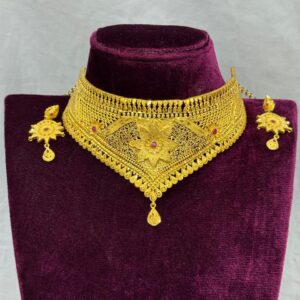 Stylish Forming Choker set with Earrings