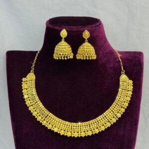 Forming Luxury Designer Gold Plated Jewelry Set for Her