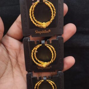 Cute Gold Plated Earrings – Perfect for Little Ones.