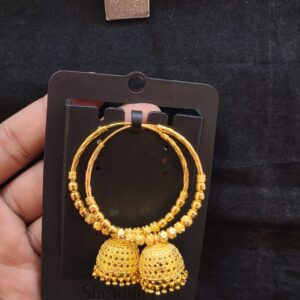 Traditional Gold Plated Jumka