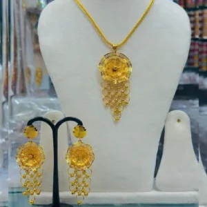 Gold-Plated Full Combo Locket Set-15000A