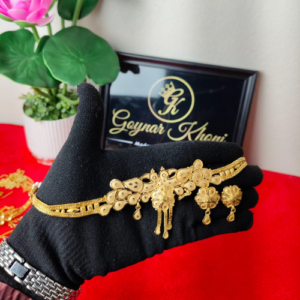 100% Color Guarantee Gold Plated Full Combo Choker Set