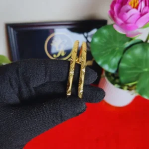 100% Color Guarantee Gold Plated simple Chur Free Size