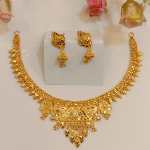 100% Color Guarantee Gold Plated Full Combo Necklace Set