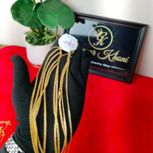 Gold Plated Simple Comol Chain