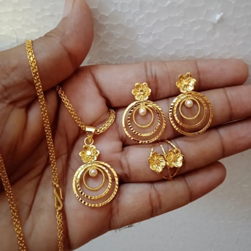 100% color granted Gold Plated Full Combo Set