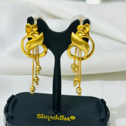 Classic Simple Gold Earring – 100% Color Guaranteed