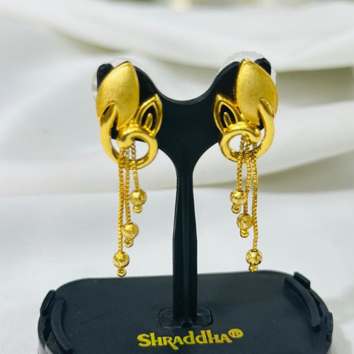 Stylish Everyday Wear Gold Plated Earring