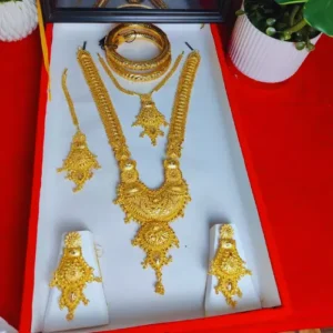 100% Color Guarantee Gold Plated Bridal Full Combo-52500A